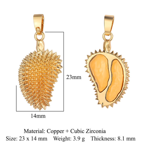 Cubic Zirconia Inlay Brass Jewelry Charms - Image 9
