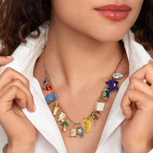 DIY stainless steel charms for necklace and bracelet making