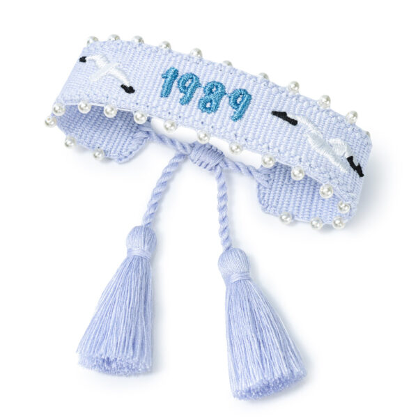 Taylor Swift Song Title Embroidered Woven Bracelet - Image 5