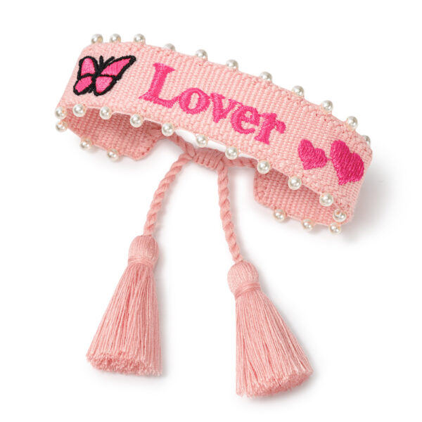 Taylor Swift Song Title Embroidered Woven Bracelet