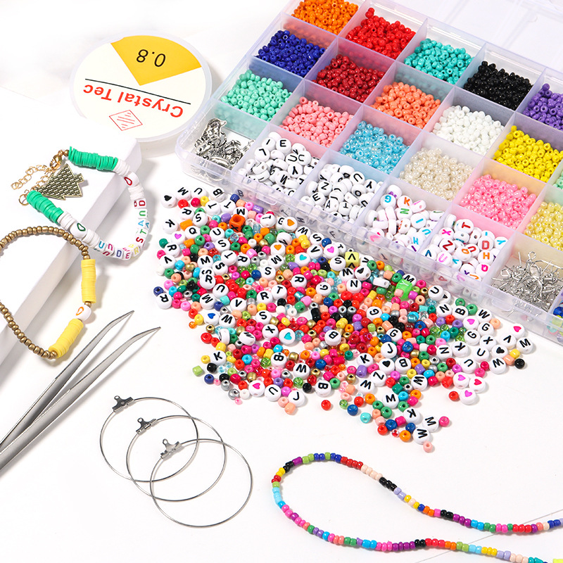 various kinds of beads for Kid's DIY craft 