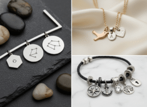 fashion stainless steel charms