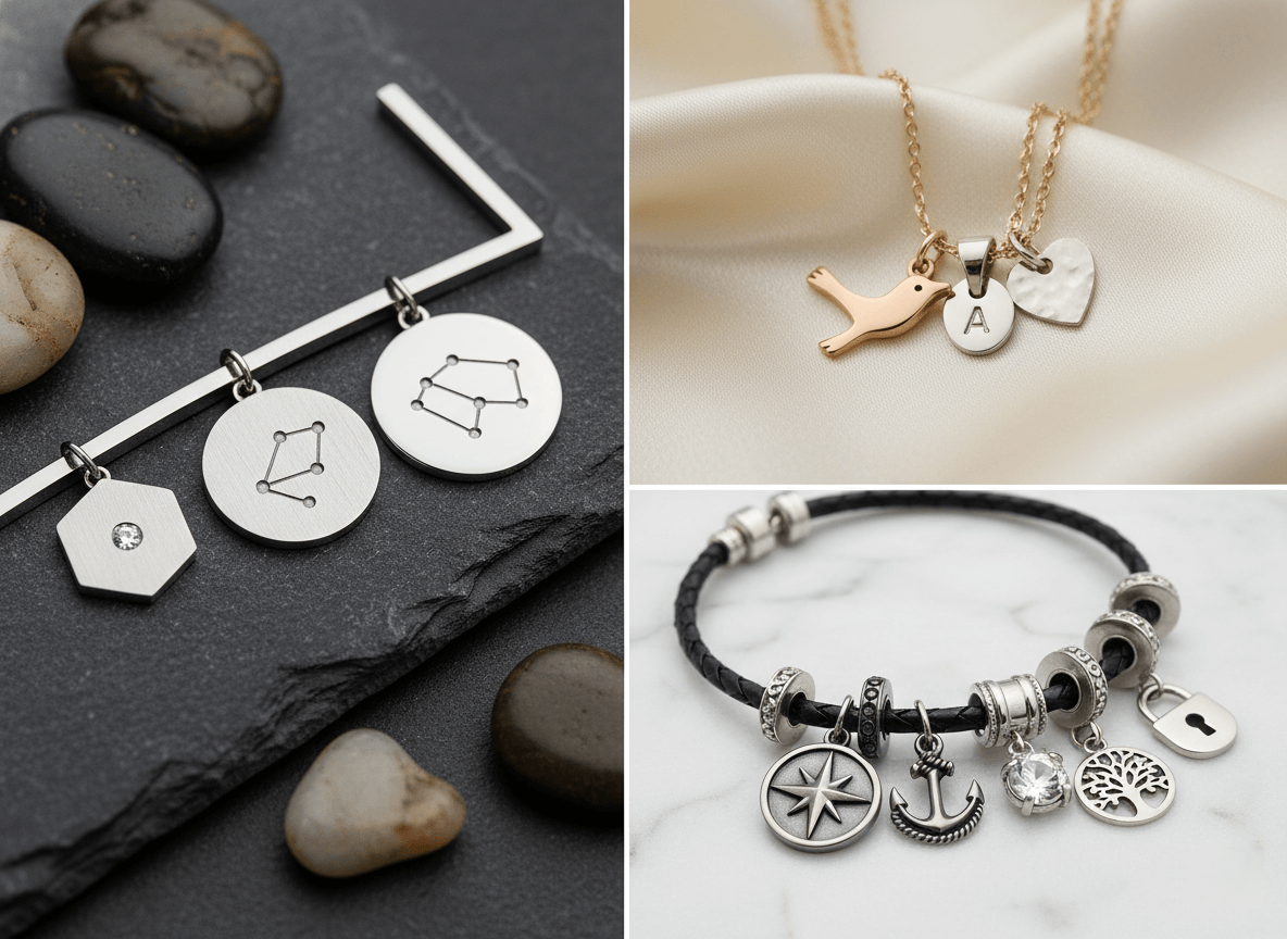 What is the Typical Production Process for a Stainless Steel Charm?