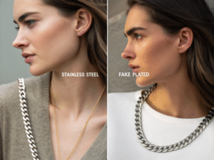 stainless steel necklace