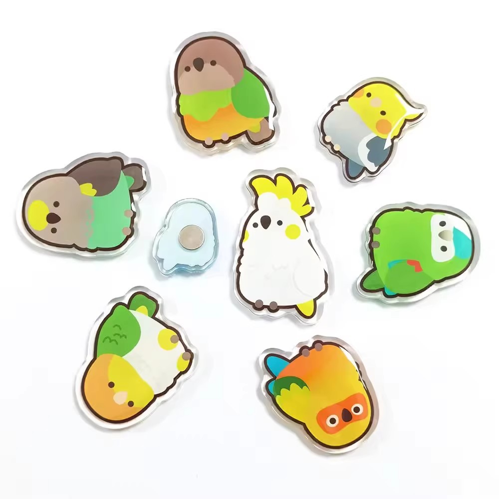 acrylic fridge magnet