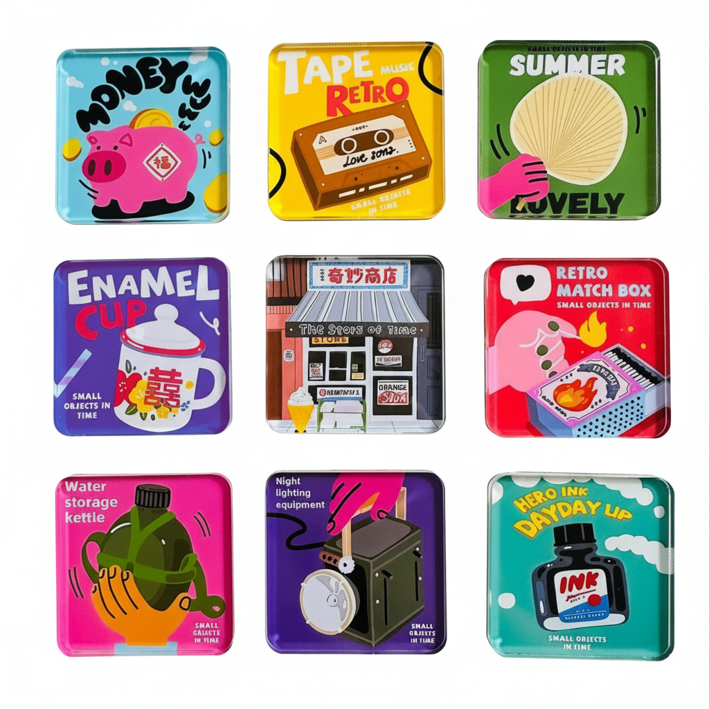 acrylic fridge magnets