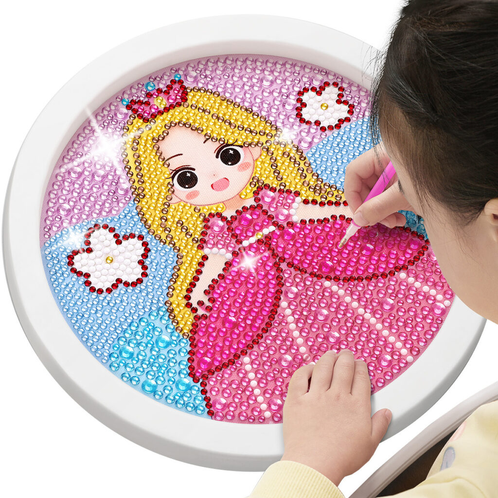 diamond painting kits for kid's DIY craft