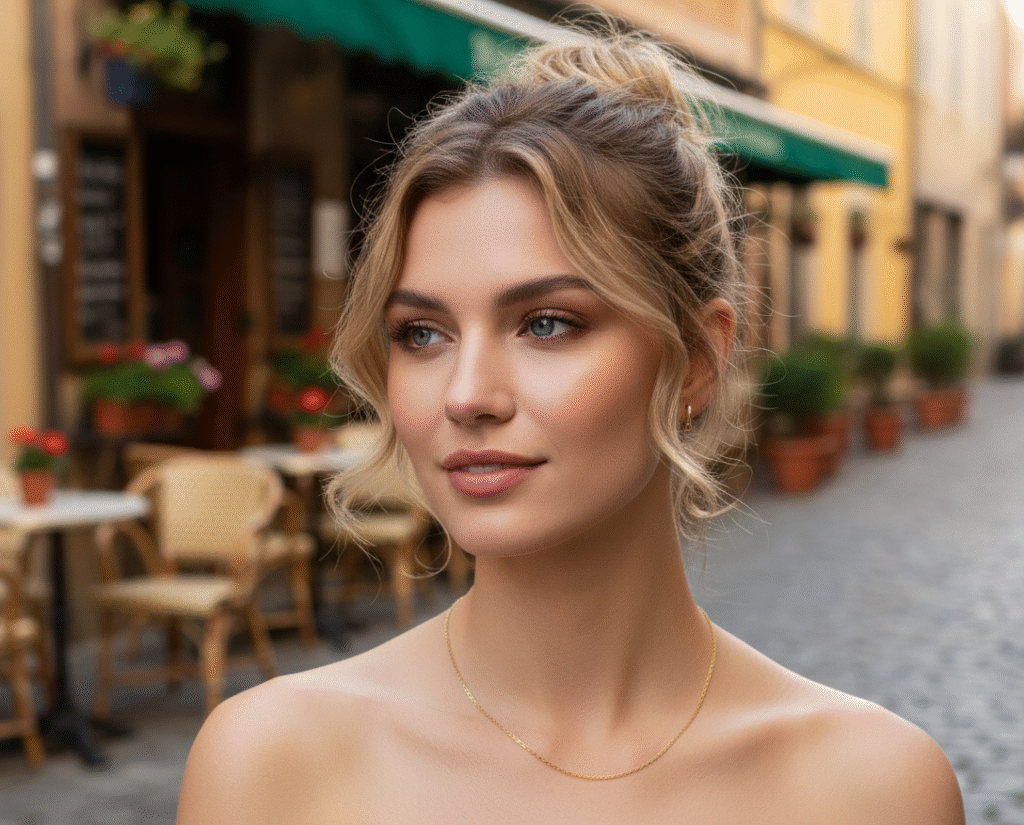 Chain necklaces focus on texture and build