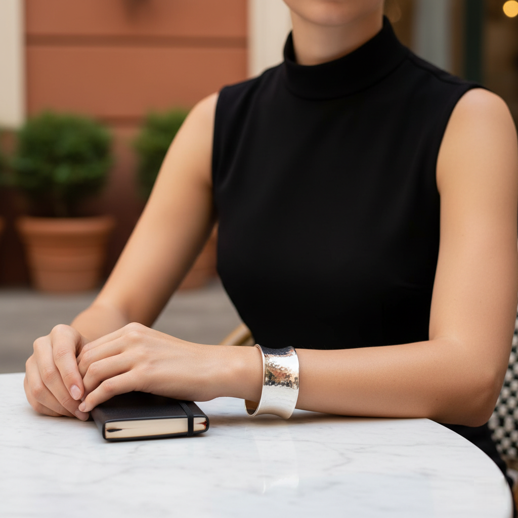 Wide and open-ended, imitation cuff bracelets are popular for their bold fashion appeal.