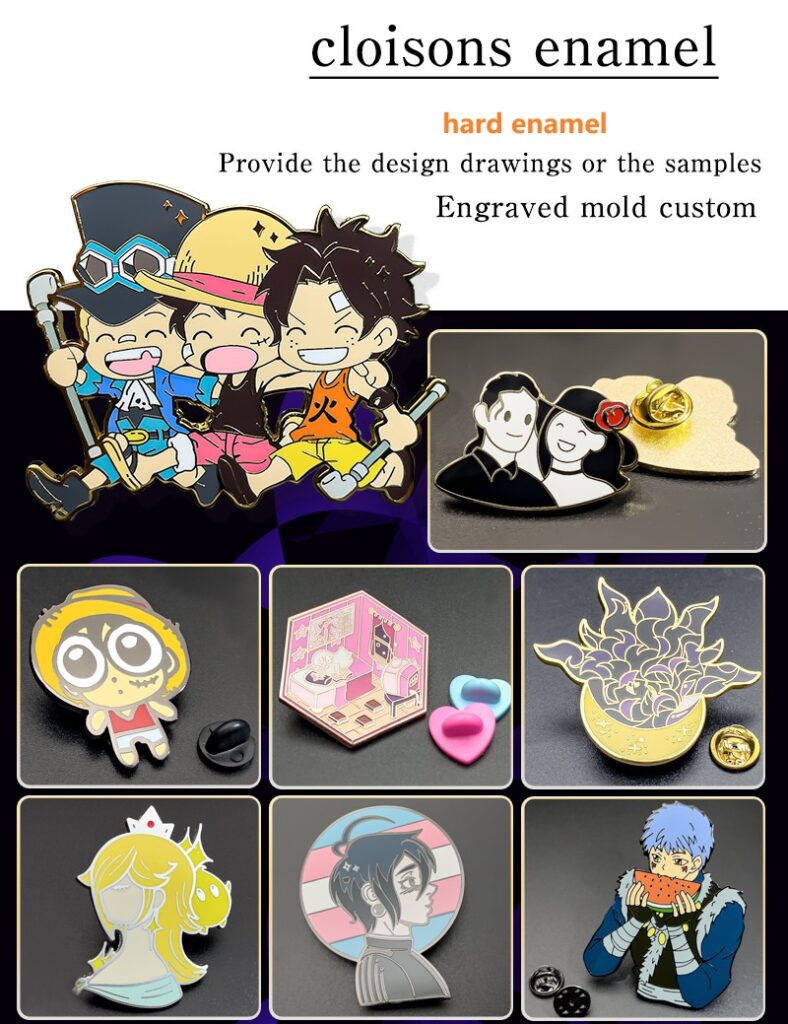 hard enamel pin