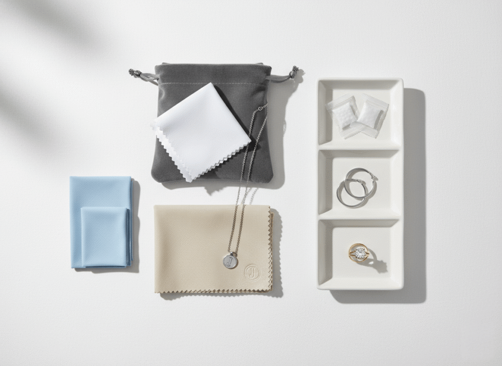 Offer microfiber care cloths with packaging to reinforce post-sale cleaning habits.