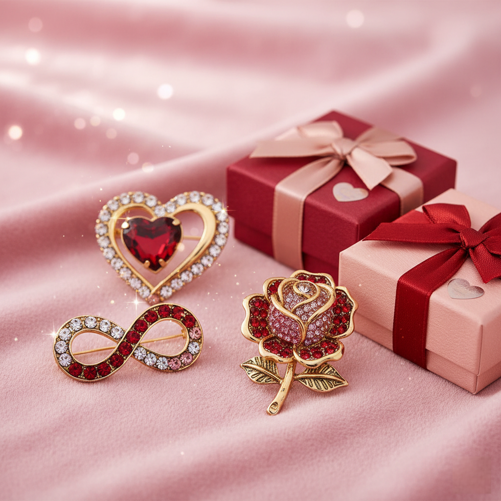 Brooch Gift for Valentine Day