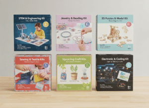 different craft kits for children