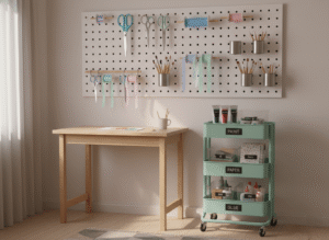 a vertical craft organization system