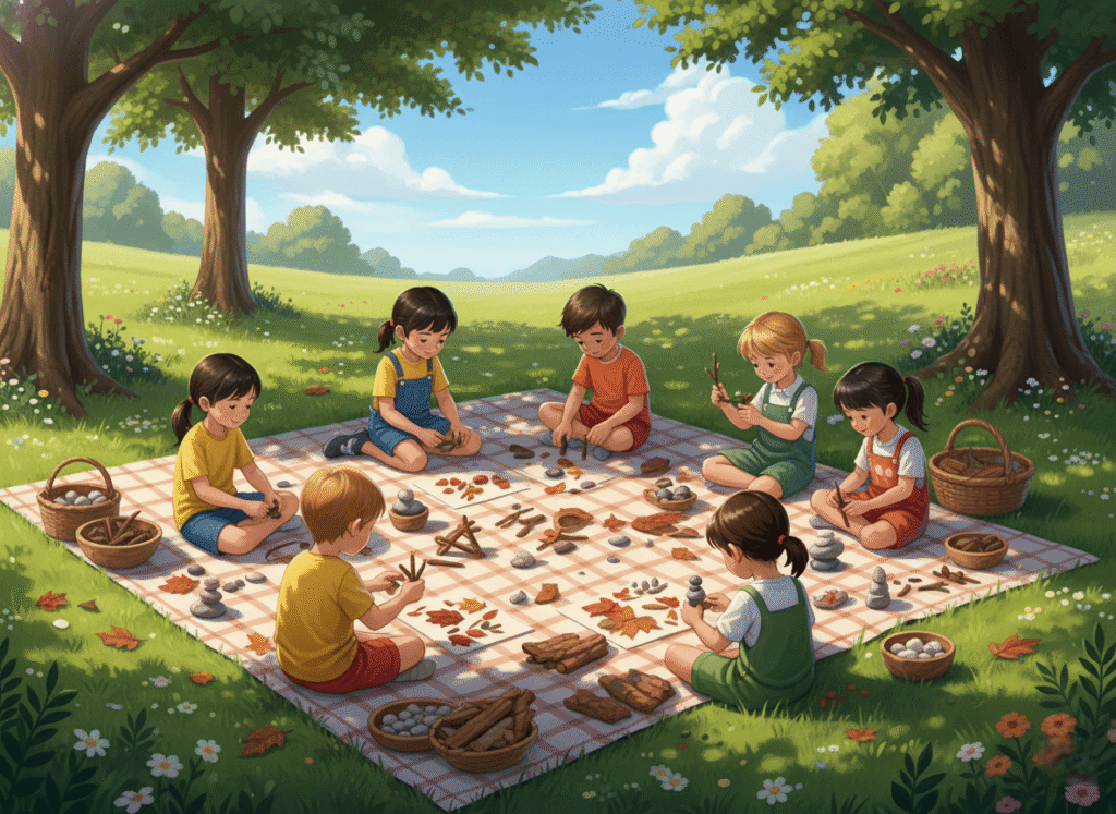 children outdoor activity