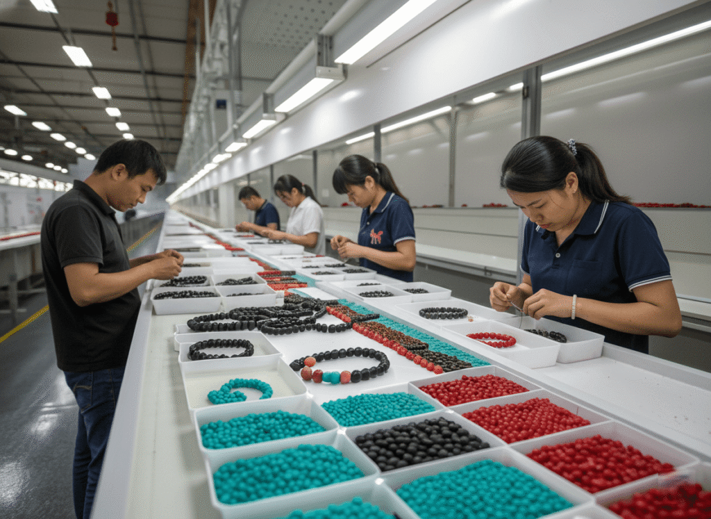 bulk QC bead jewelry manufacturer