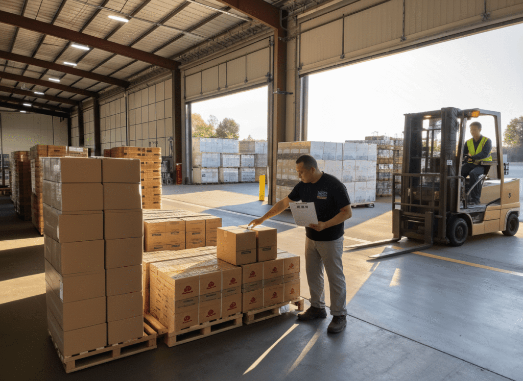 pallets of boxed birthday bead kits