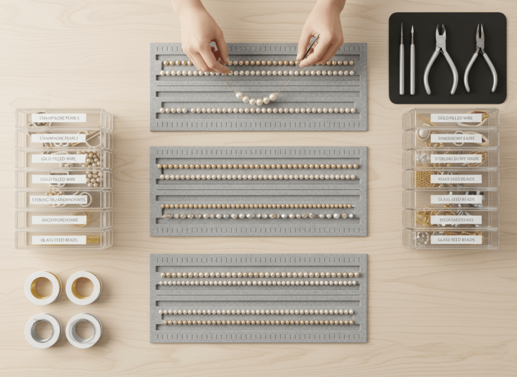  jump rings, clasps, and spacer beads and jewelry accessories