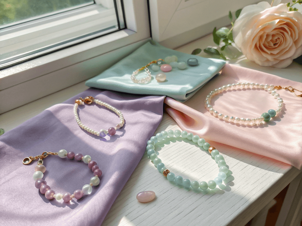 spring pastel bead jewelry oem manufacturer