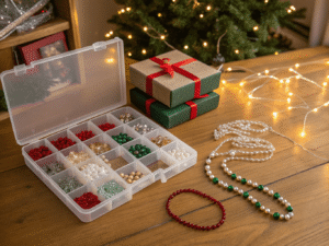 Christmas jewelry bead kits