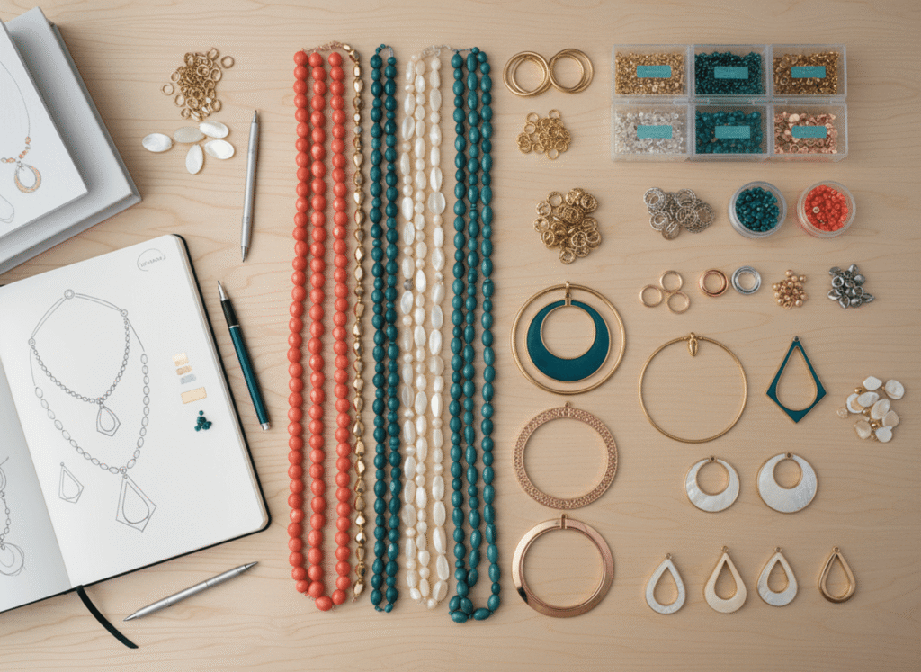 DIY necklace bead kit projects