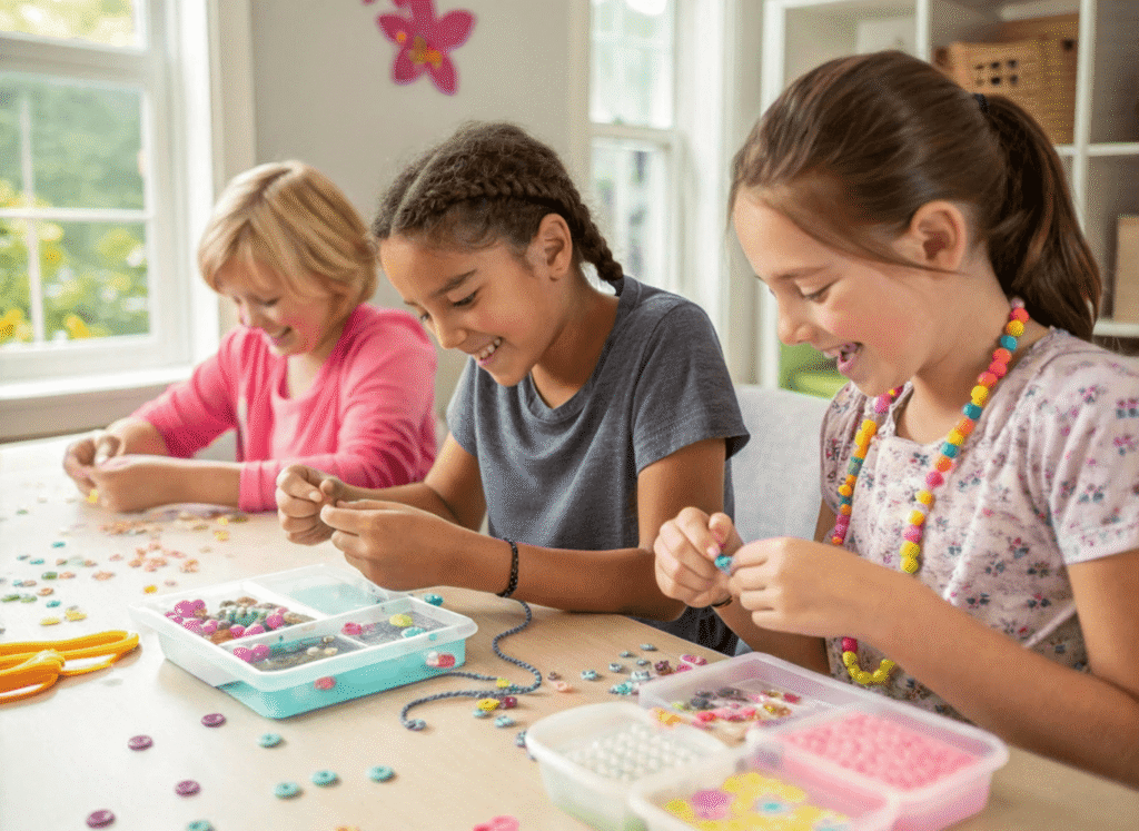 kids bead bracelet making kit