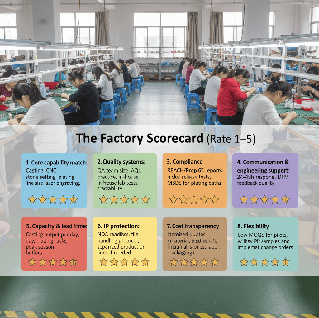 OEM jewelry kit assembly China