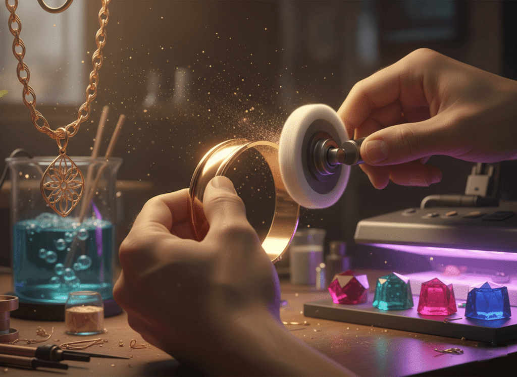 Jewelry Polishing Process