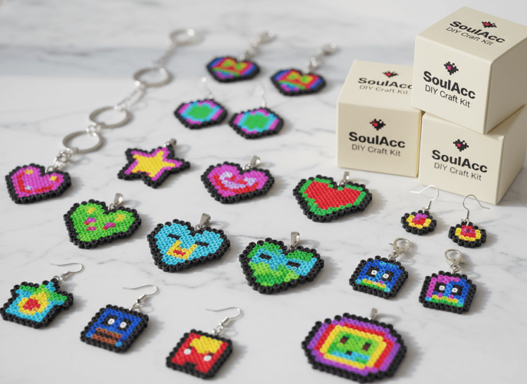 fuse bead earrings wholesale jewelry