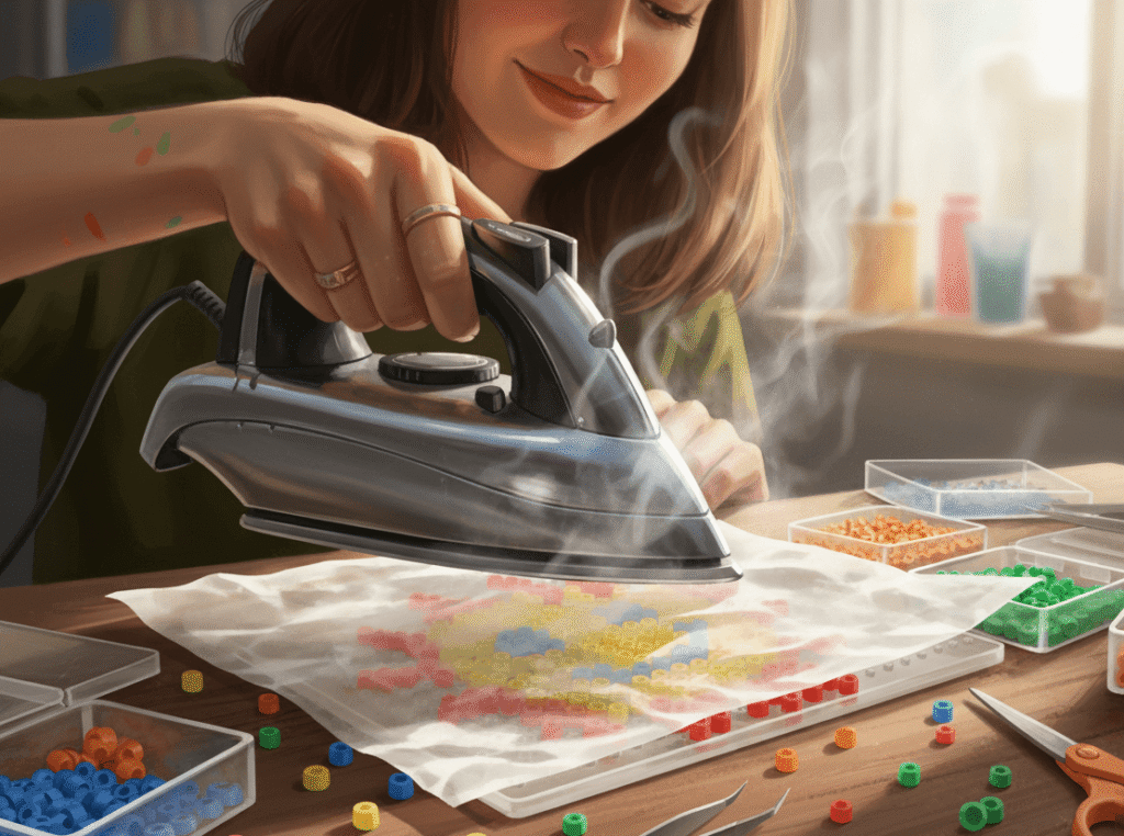 fuse beads pegboard craft design 