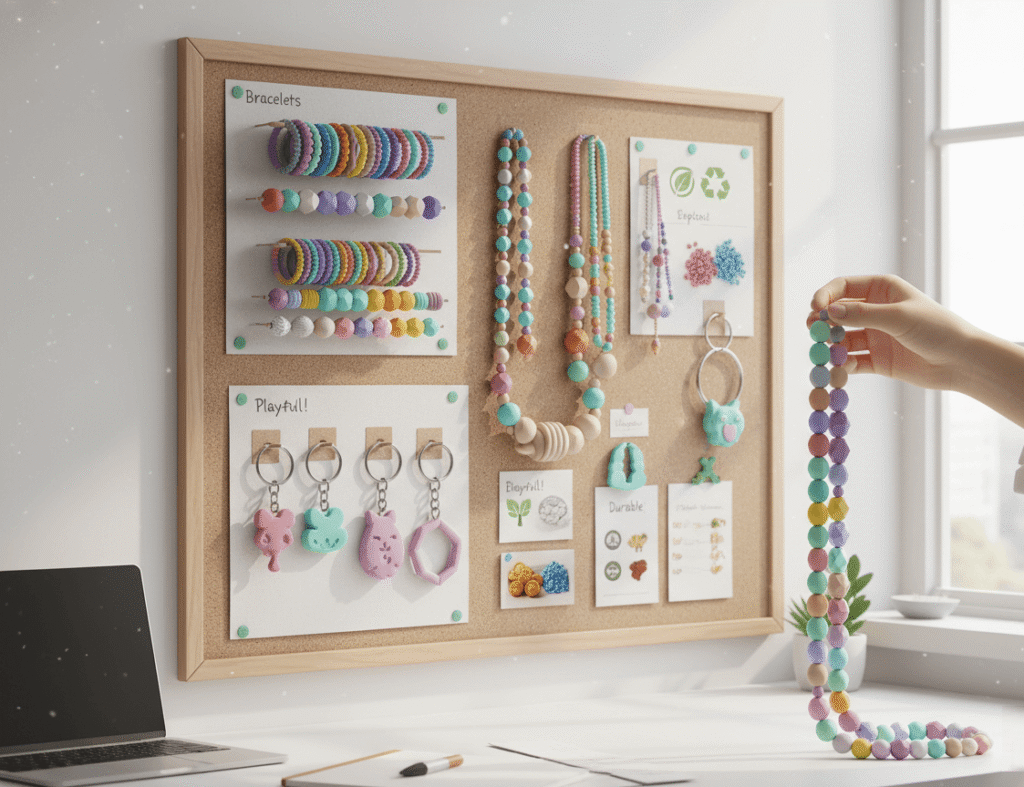 Silicone beads jewelry trend