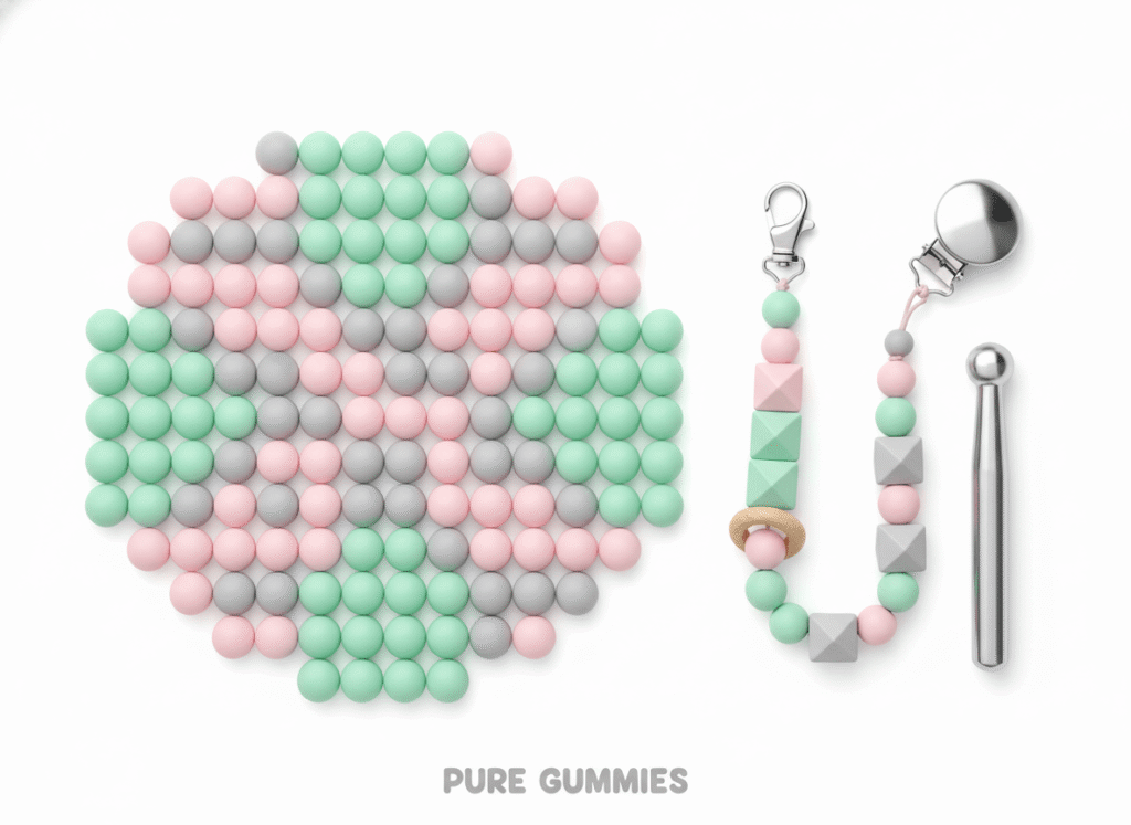 silicone beads eco jewelry craft