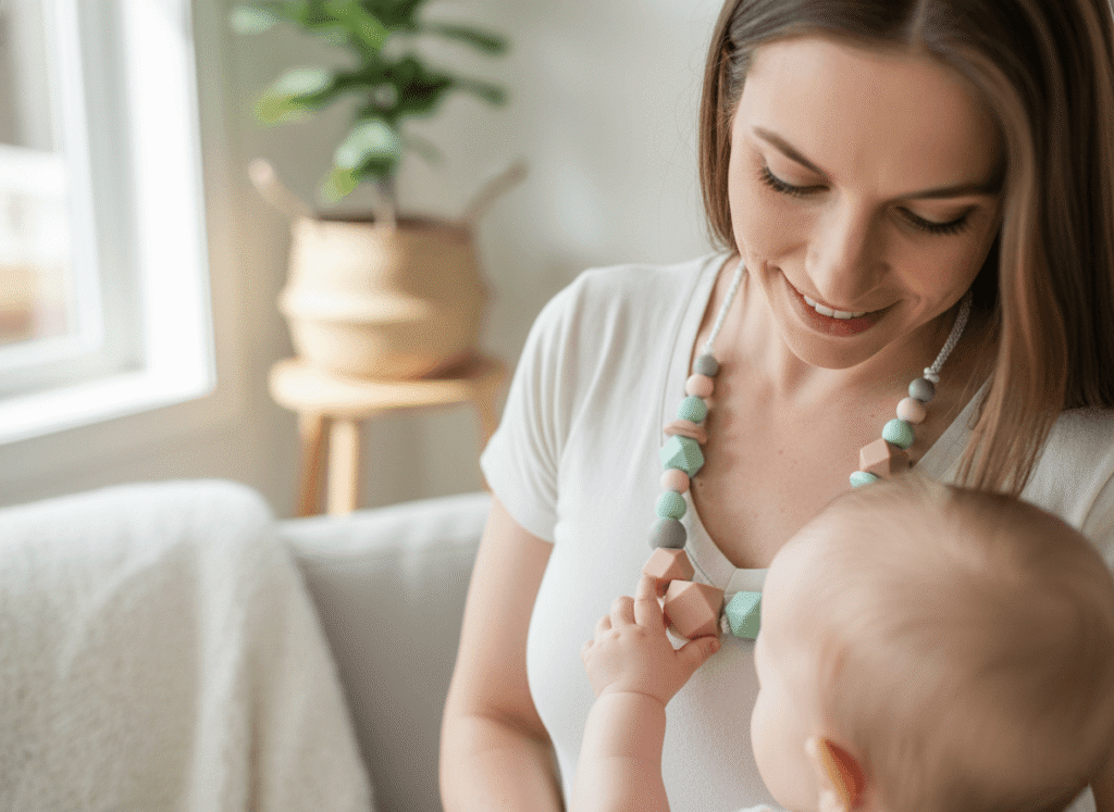 Adult teething necklace OEM production