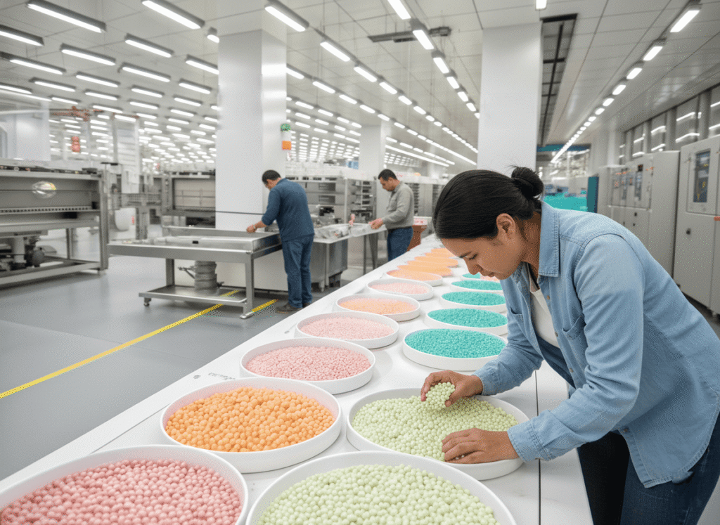 BPA-free silicone beads for teething necklaces