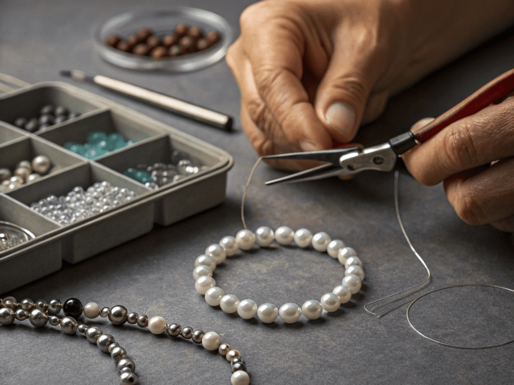 OEM custom necklace and bracelet set production   