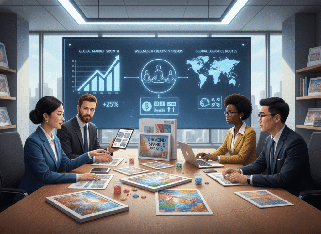 diamond painting B2B opportunity craft distribution