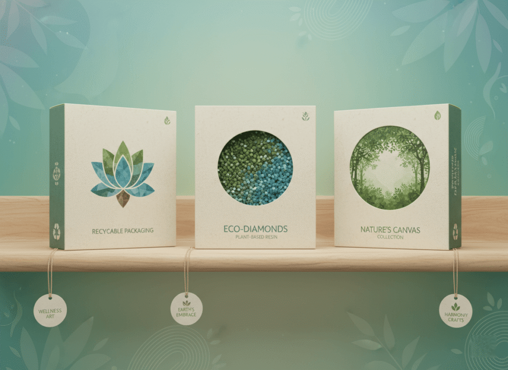 diamond painting corporate wellness gift set