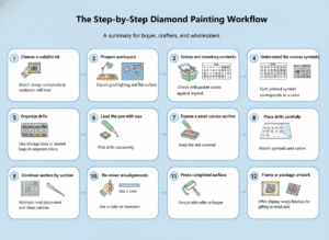 Start a Diamond Painting Project Step by Step