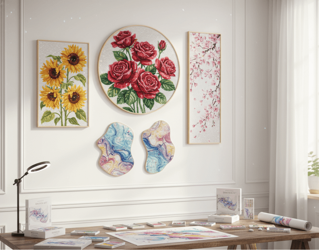 floral diamond painting kits