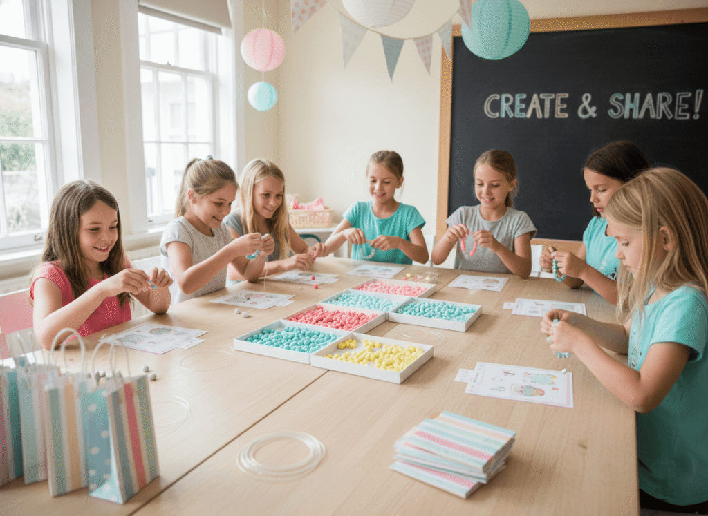 DIY jewelry kit gift ideas for kids