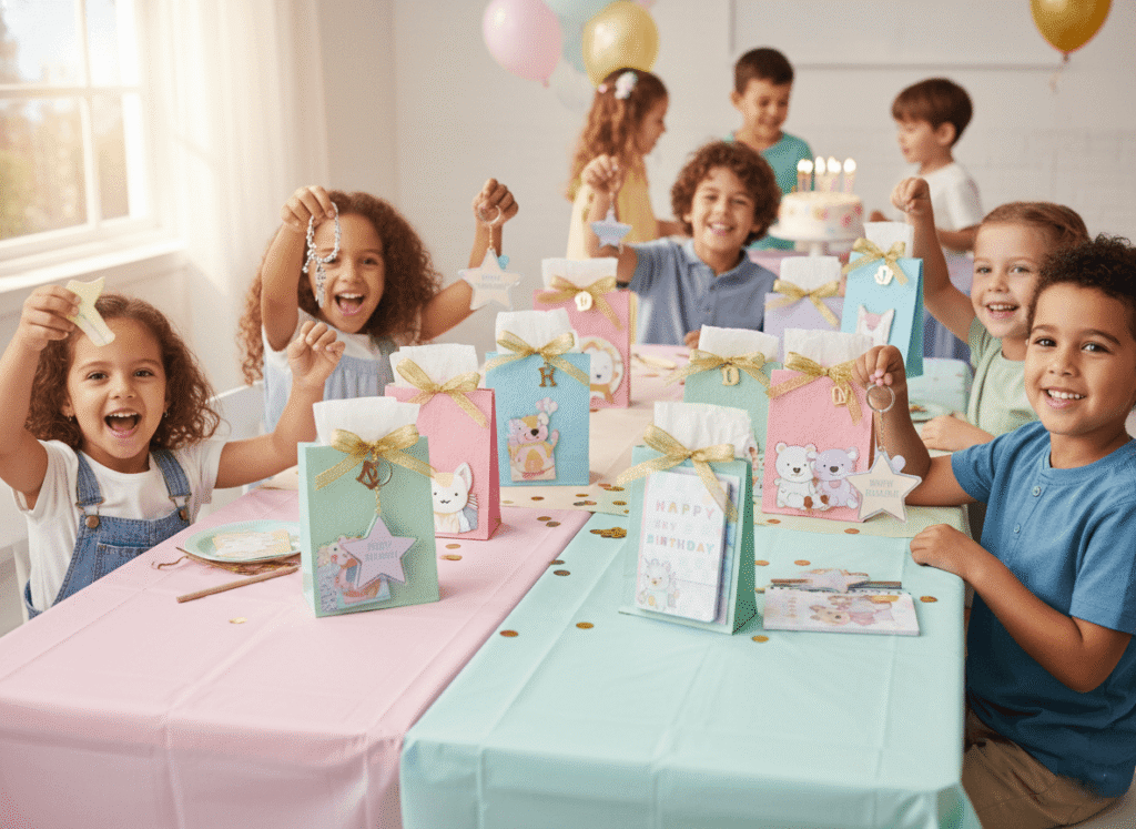 personalized kids jewelry favors goody bags