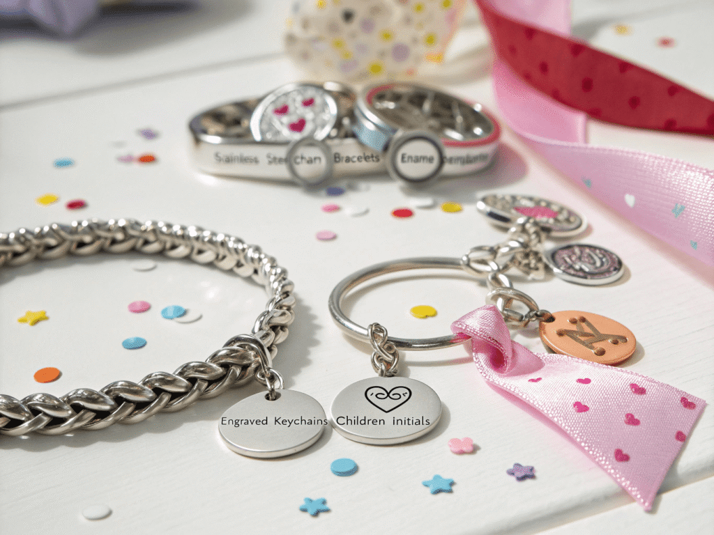 custom charm bracelet kids party theme